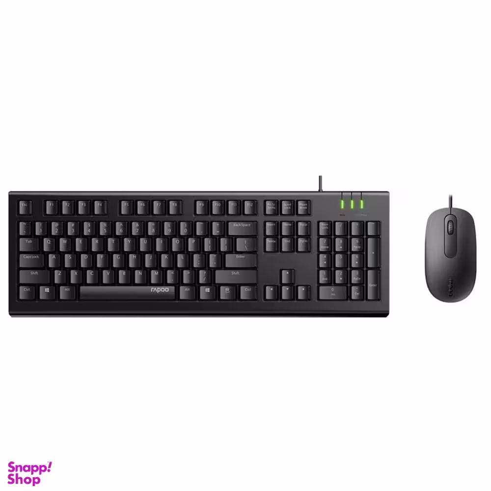 کیبورد و ماوس رپو (Rapoo) مدل X120 Pro