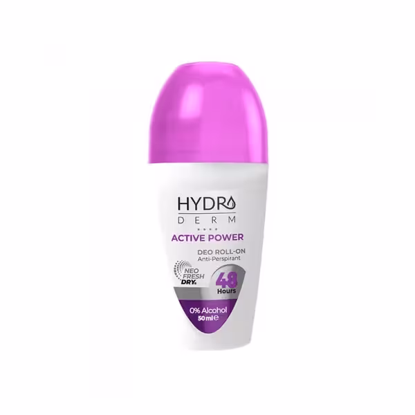 رولان ضد تعریق بانوان مدل Active Power هیدرودرم 50 میلی‌لیتر Hydroderm