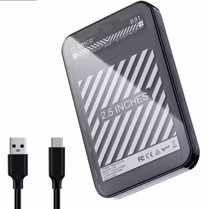 باکس هارد 2.5 اینچی HDD/SSD اوریکو 2599C3-CR