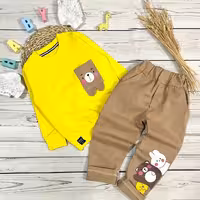 بلوز شلوار خرسی اسپرت فقط سایز55 بلوز دورس لاکرا شلوار کتان درجه یک