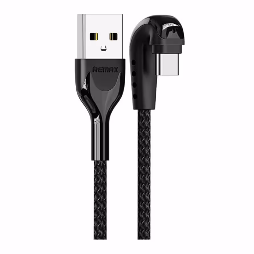 کابل تبدیل 1 متری USB به USB TYPE-C ریمکس HEYMANBA SERIES RC-097A