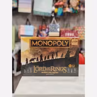 بازی فکری مونوپولی ارباب حلقه ها مهره فلزی