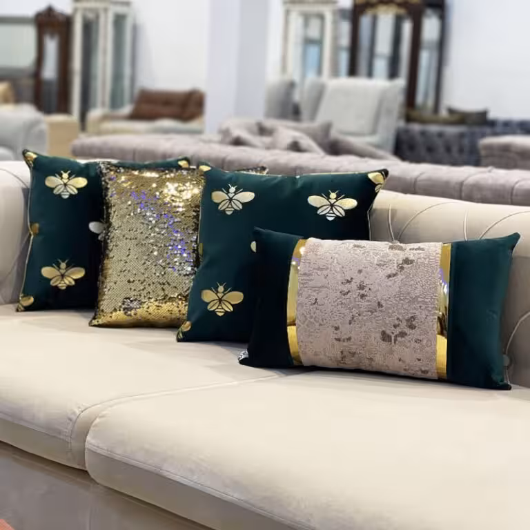 ست کوسن 4 عددی طرح سنجاقک