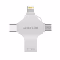 فلش مموری گرین لاین مدل FD-4 IN 1-128GB ظرفیت 128 گیگابایت