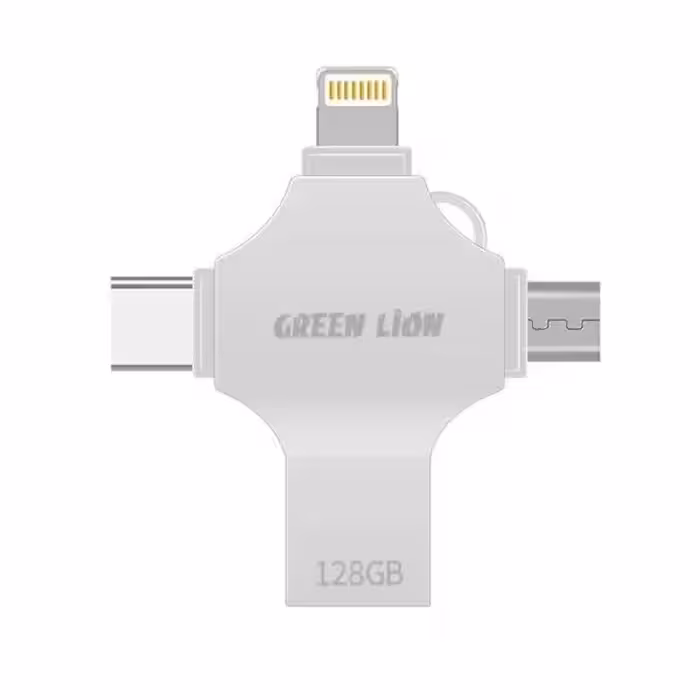 فلش مموری گرین لاین مدل FD-4 IN 1-128GB ظرفیت 128 گیگابایت