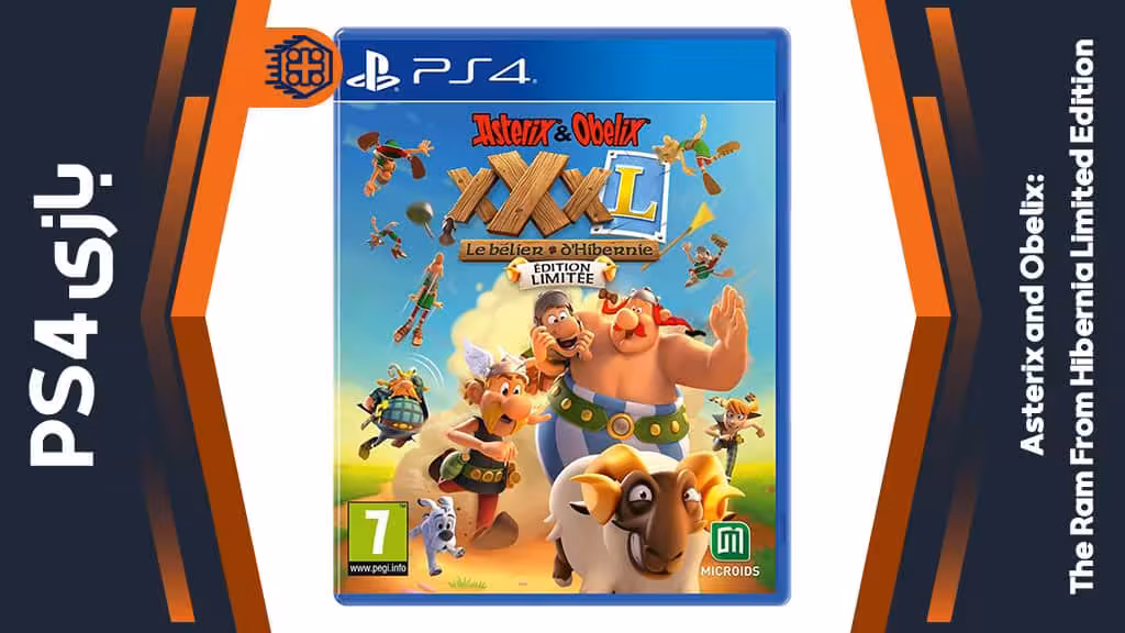دیسک بازی Asterix and Obelix XXXL: The Ram From Hibernia Limited Edition – مخصوص PS4