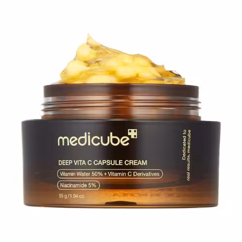 کرم کپسولی ویتامین سی Vita C مدی‌کیوب Medicube حجم 55 گرم