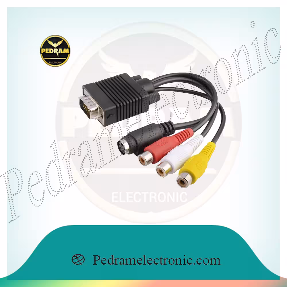 مبدل VGA به RCA(AV)