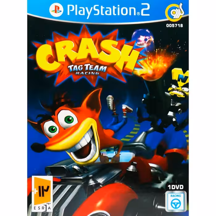 بازی پلی استیشن 2 Crash Tag Team Racing PS2 گردو