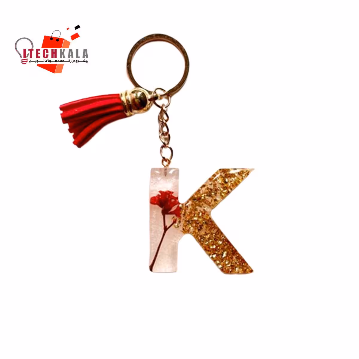 بسته ساخت 10 عدد جا کلیدی حروف رزینی