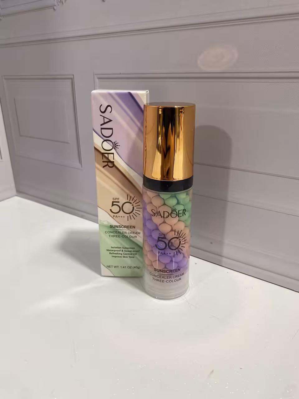 پرایمر رنگین کمانی spf50 سادور