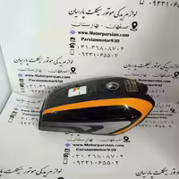 باک هندا انژکتور 6 پیچ شرکتی (بدون کارکرد) NMS (پرواز _ احسان) درب ساده مشکی شال زرد با خوردگی جزئی طبق عکس کد144