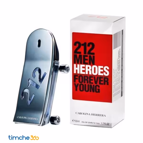 ادکلن مردانه کارولینا هررا مدل 212 حجم 90 میلی لیتر
