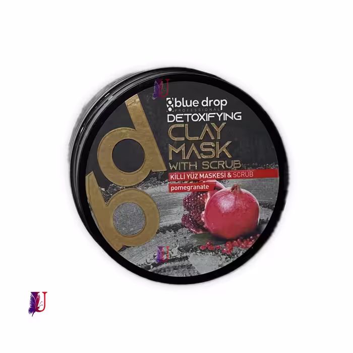 ماسک خاک رس سم‌زدا استیونت Ostwint سری Blue Drop با اسکراب انار حجم 480 میل