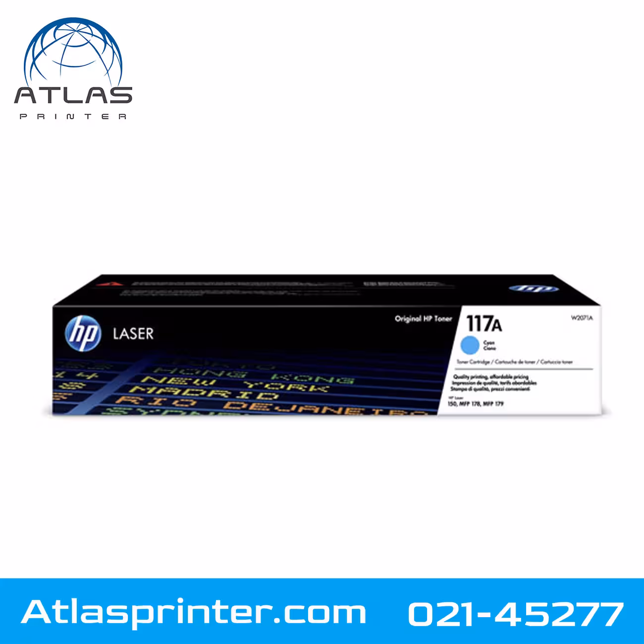 کارتریج لیزری اچ پی HP 117A آبی