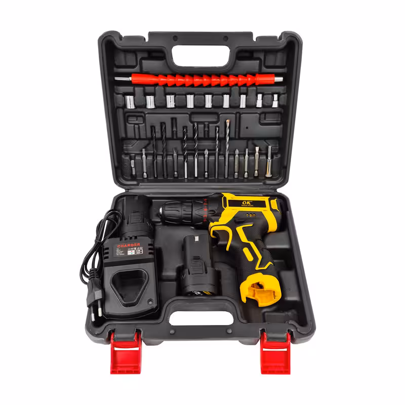 مجموعه 28 عددی دریل پیچ گوشتی شارژی اوکی مدل 18vOKT | کالا مکس