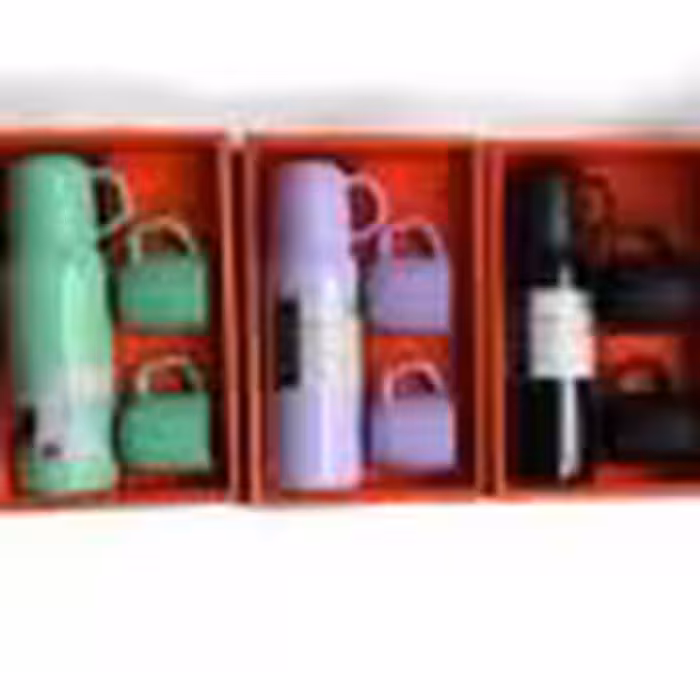 ست فلاسک و لیوان FA-0064 رنگ مشکی