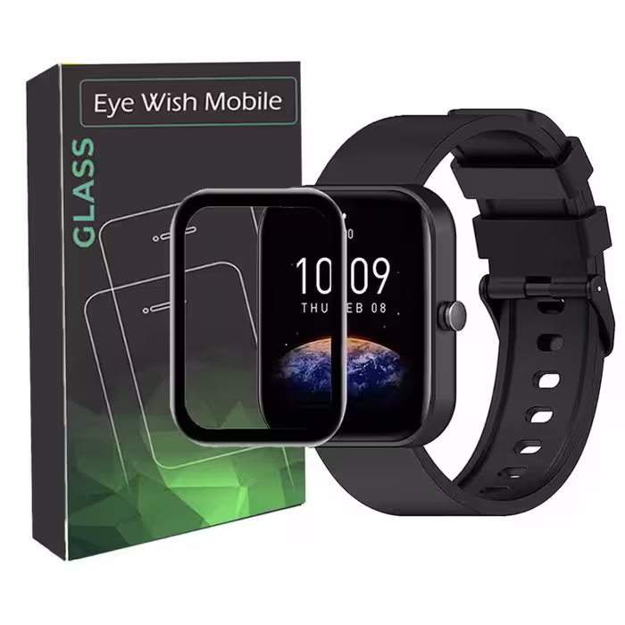 محافظ صفحه نانو آی ویش مدل PMMA مناسب برای ساعت هوشمند امیزفیت Huami Amazfit Bip 3 / Bip 3 Pro