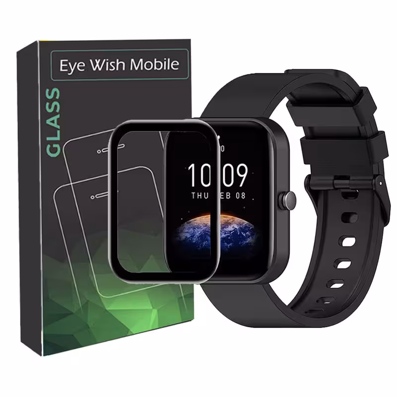 محافظ صفحه نانو آی ویش مدل PMMA مناسب برای ساعت هوشمند امیزفیت Huami Amazfit Bip 3 / Bip 3 Pro