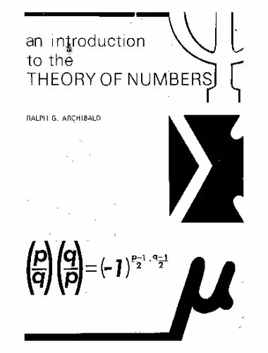 خرید و دانلود نسخه کامل کتاب An Introduction to the Theory of Numbers