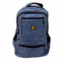 کوله پشتی آبی سه تیکه طرح کاترپیلار