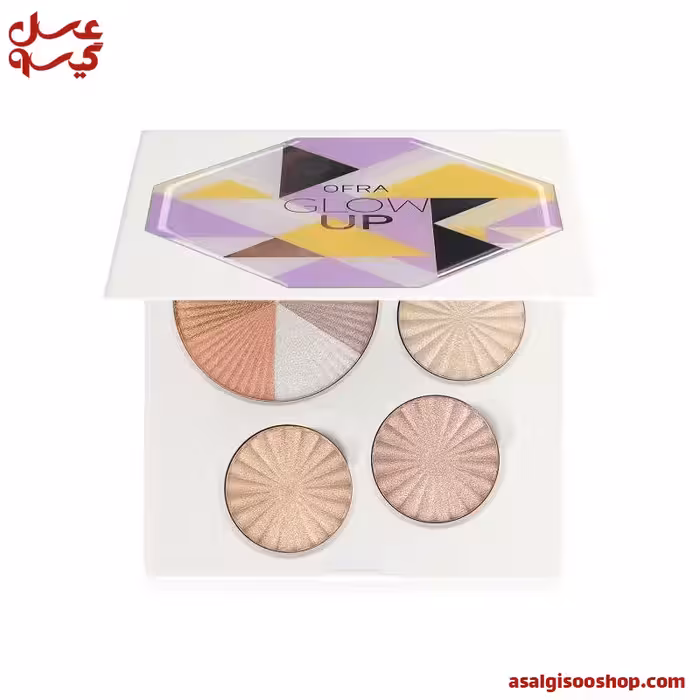 پالت هایلایتر افرا مدل GLOW UPOfra glow up-کد1119
