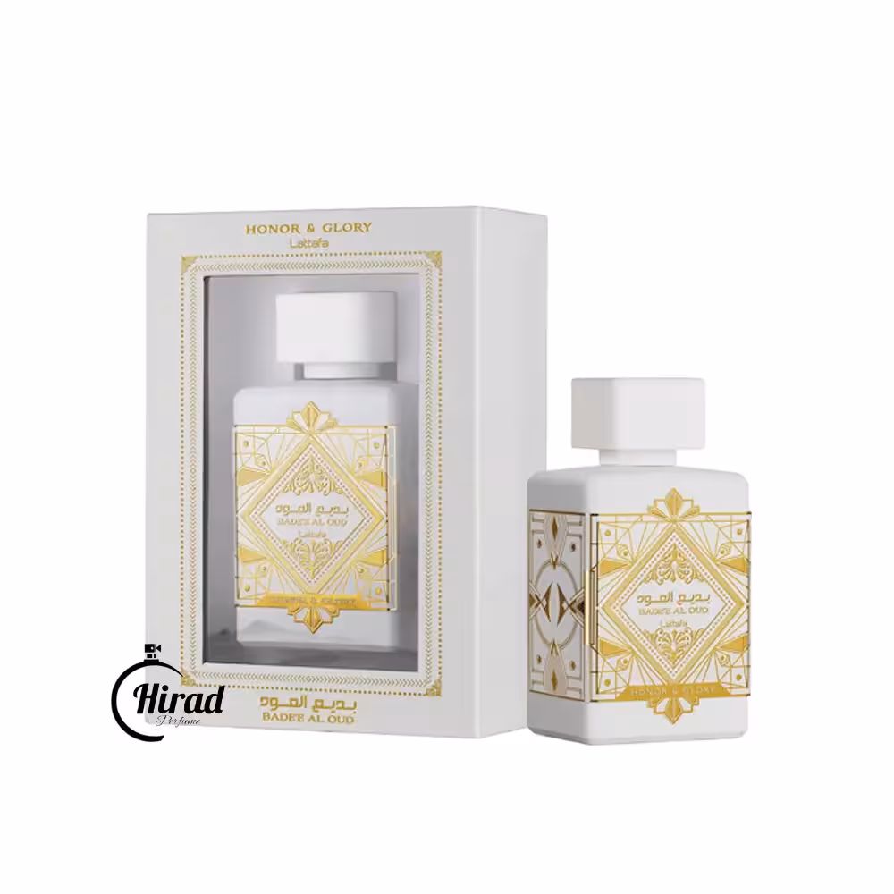 خرید عطر ادکلن بدیع العود هانر اند گلوری سفید لطافه - هیراد پرفیوم