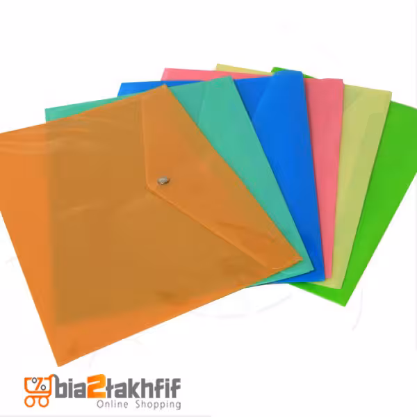 پوشه دکمه دارمارال سایز A4 بسته 30عددی