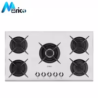 گاز رومیزی کن کد IG503W پنج شعله شیشه سفید