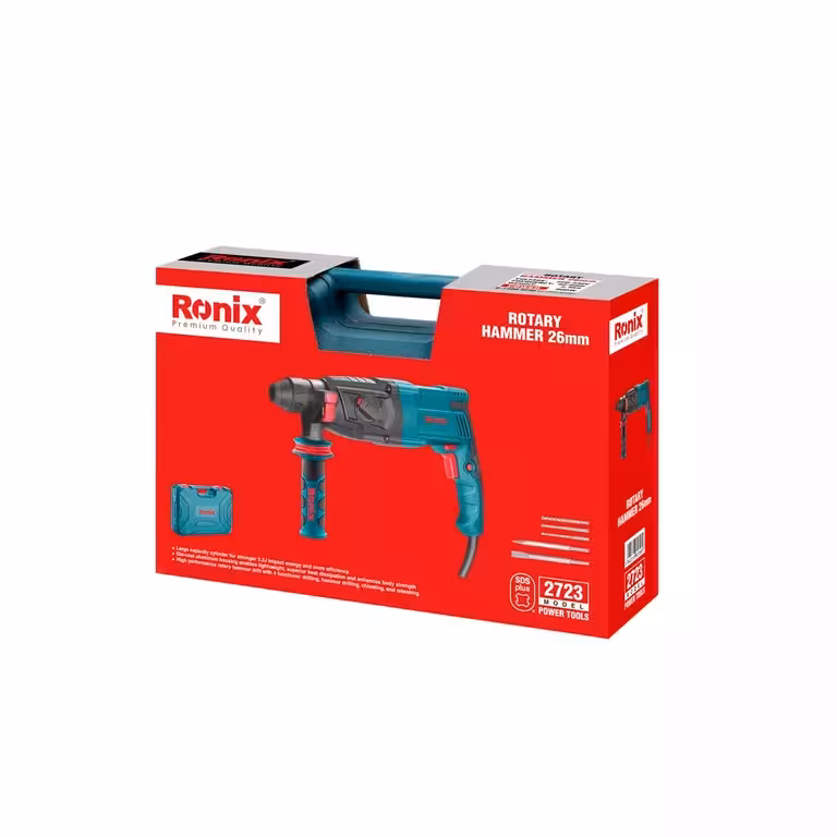دریل بتن کن 26 میلیمتری 850 وات رونیکس مدل 2723