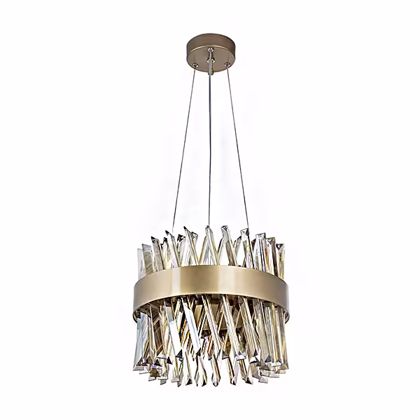 لوستر کریستالی چشمه نور 6 شعله مدل HA3112/6CR