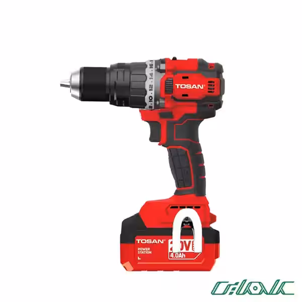 دریل پیچ گوشتی شارژی چکشی براشلس توسن مدل 9621BHS