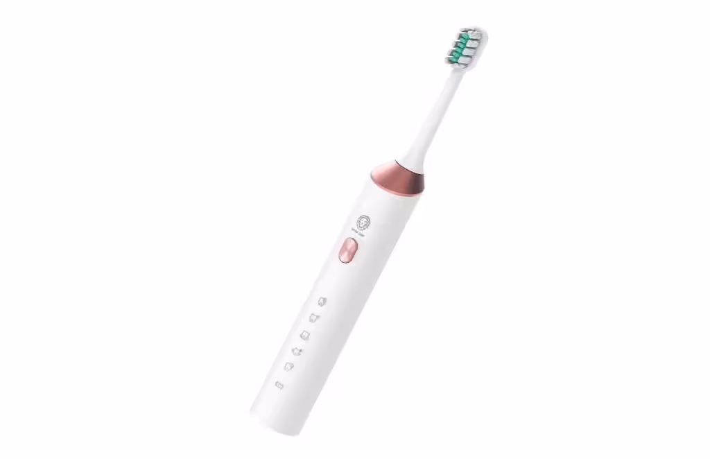 مسواک برقی گرین لاین Green Lion Smart Tooth Brush with TFT Display GNSTBRUTFTWH دارای سری اضافه