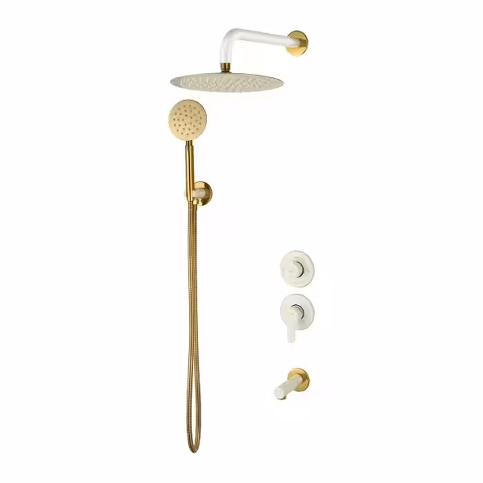 ملحقات حمام کلاس1 توکار ویوات تنسو راسان(شیری طلایی)