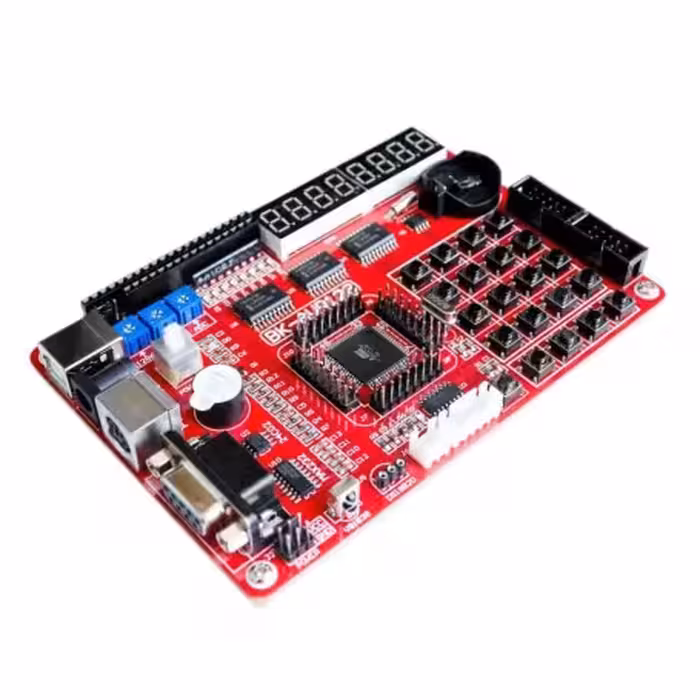 برد آموزشی AVR با تراشه ATMEGA128A