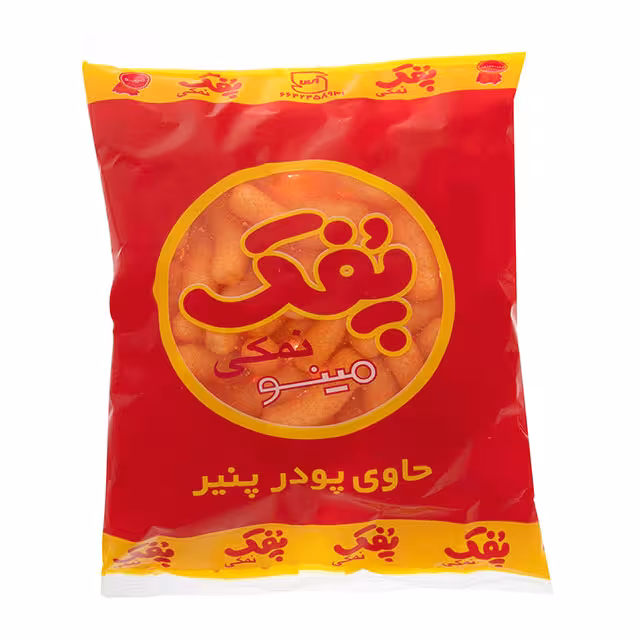 پفک نمکی مینو 60 گرمی