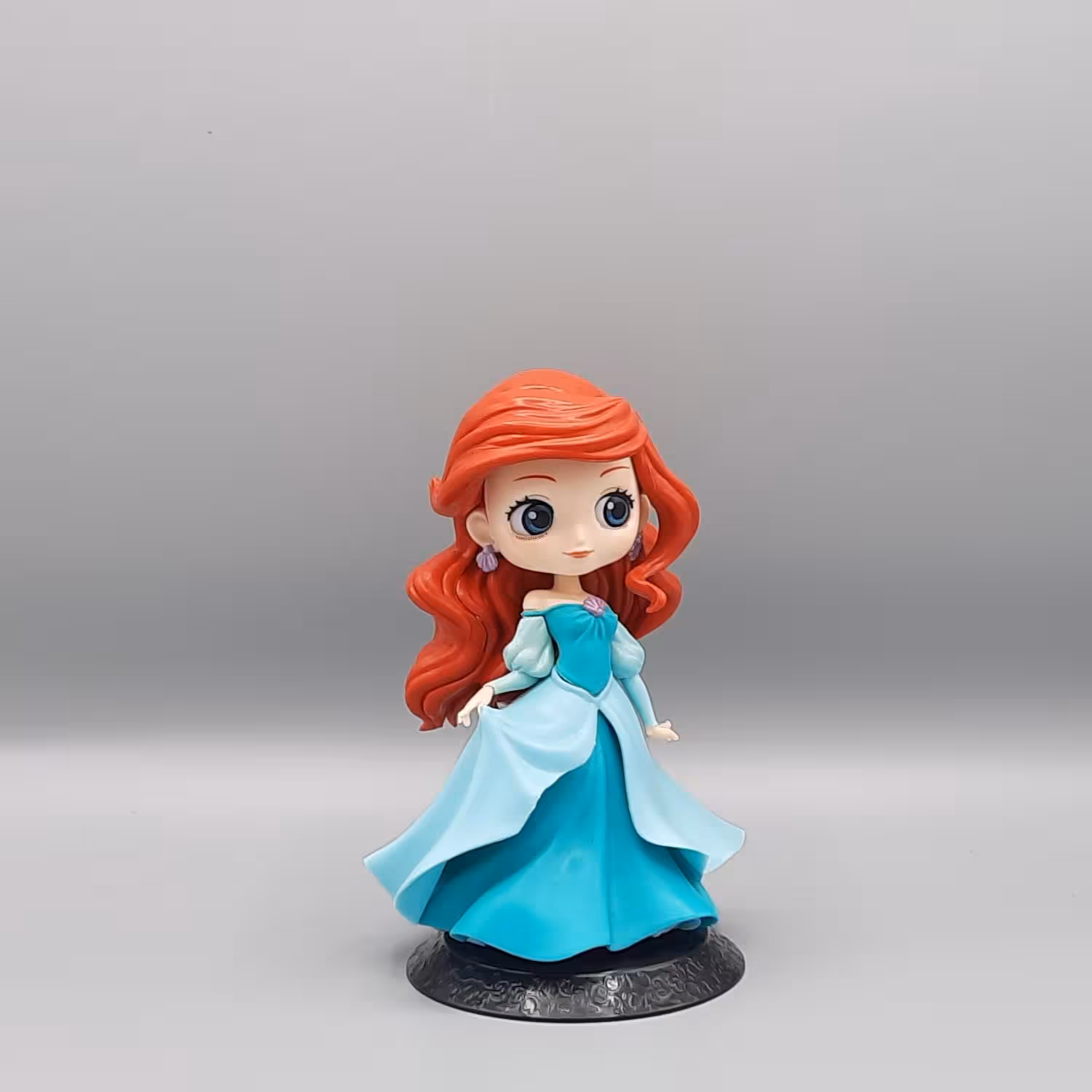 فیگور پری دریایی ( آریل )-ariel-برند qposket-لباس سبزآبی