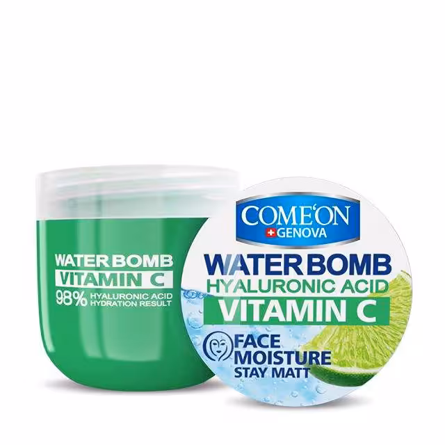 کرم آبرسان کامان سری واتربمب مدل VITAMIN C حجم 200 میلی لیتری