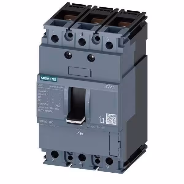 کلید اتوماتیک 25 کیلو آمپر مدل 3VA1010-3ED32-0AA زیمنس