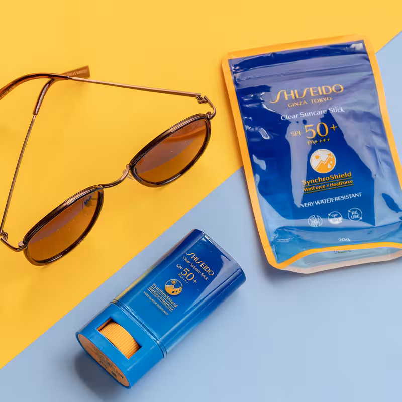 ضد آفتاب مدل استیکی شیسیدو حجم 20 گرم