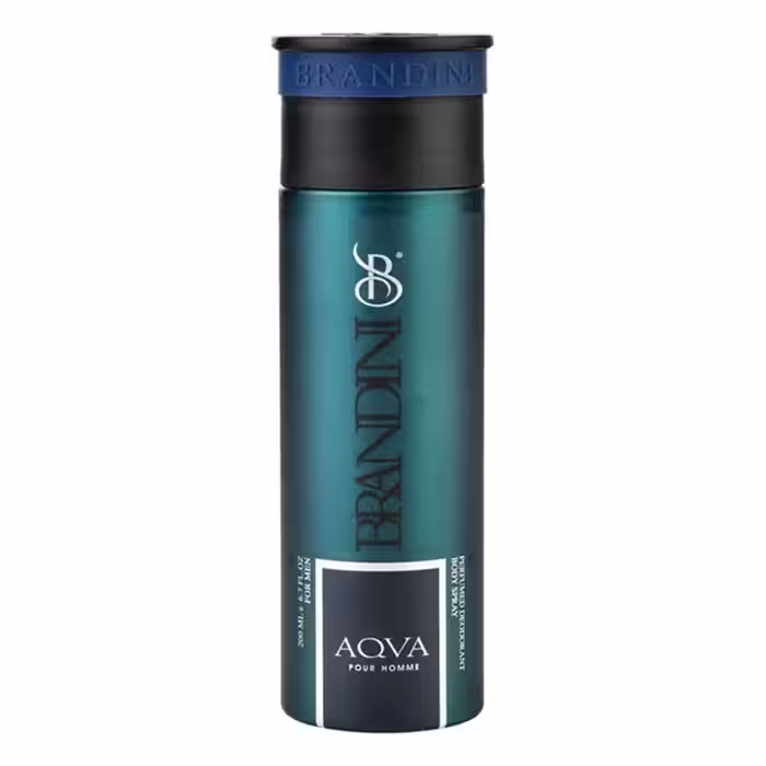 برندینی اسپری خوشبو کننده بدن مردانه آکوا پورهم 200 میلی لیتر | Brandini Aqva Pour Homme Body Spray 200ml