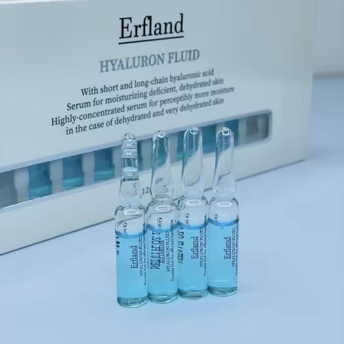 پک ویال آبرسان ارفلند 12 عددی (Erfland Hyaluron Fluid Ampoules)