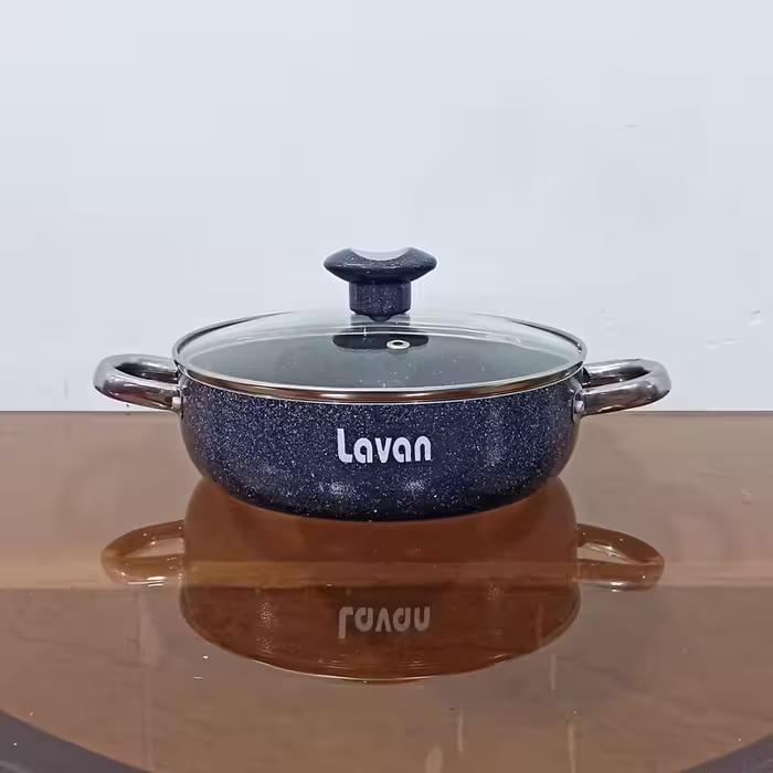 تابه گرانیتی سایز 20 لاوان مدل تیتان طوسی با ارسال رایگان