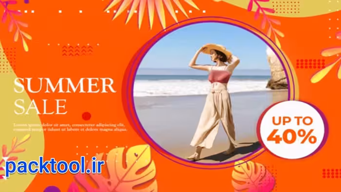 دانلود پروژه پریمیر پرو حراج های تابستانه Summer Sale Promo - پک تول