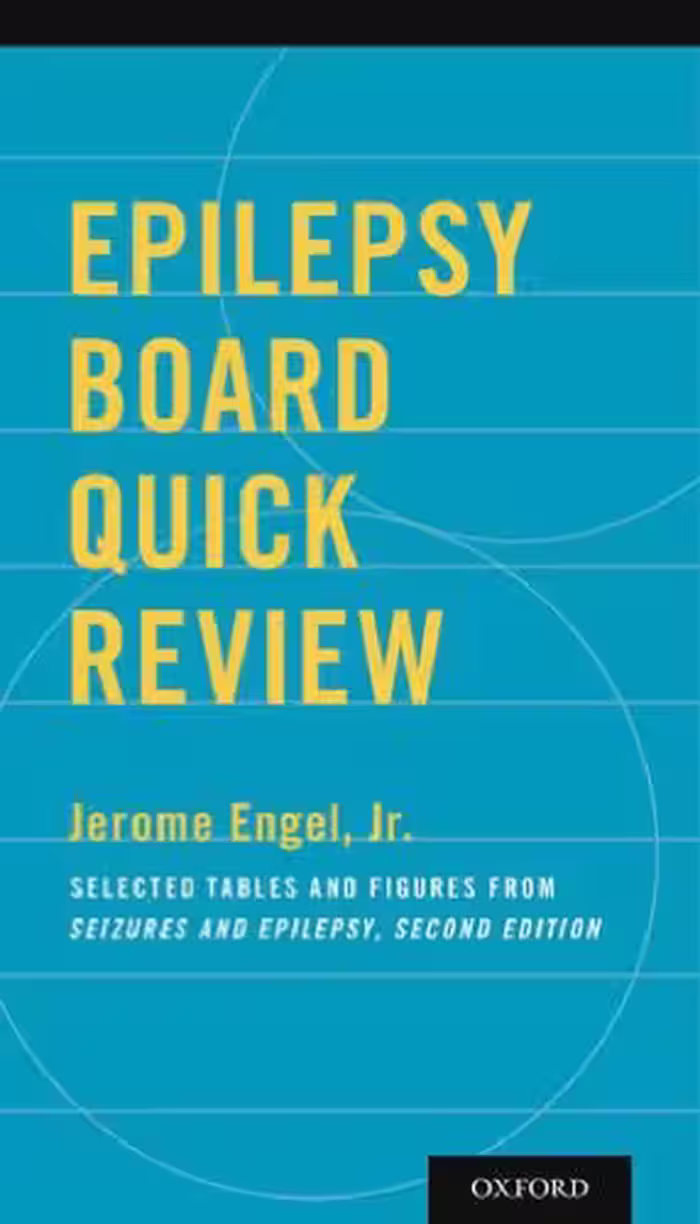 خرید و دانلود نسخه کامل کتاب Epilepsy Board Quick Review Selected Tables and Figures from Seizures and Epilepsy