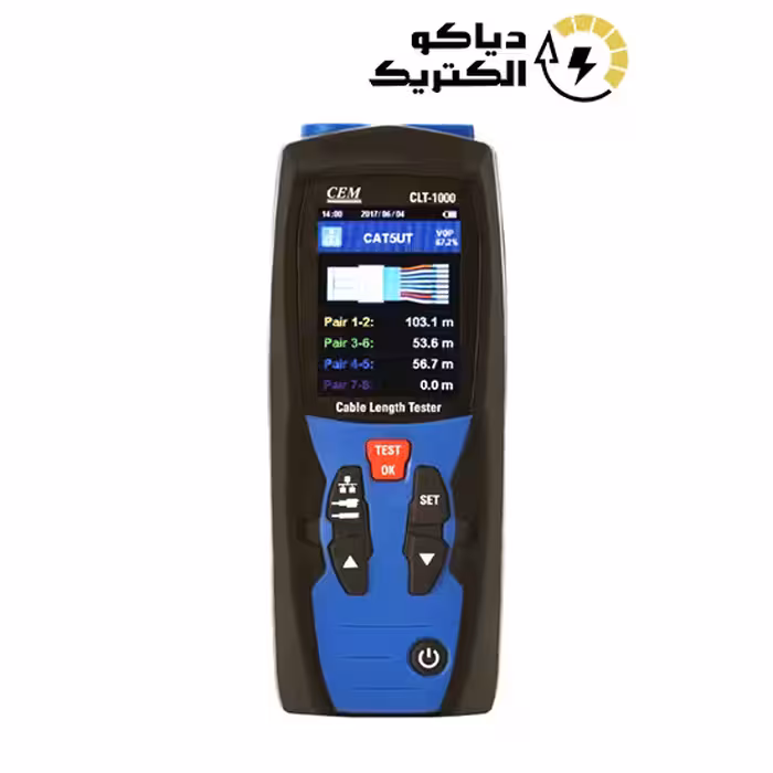 دستگاه سنجش طول کابل CEM CLT-1000