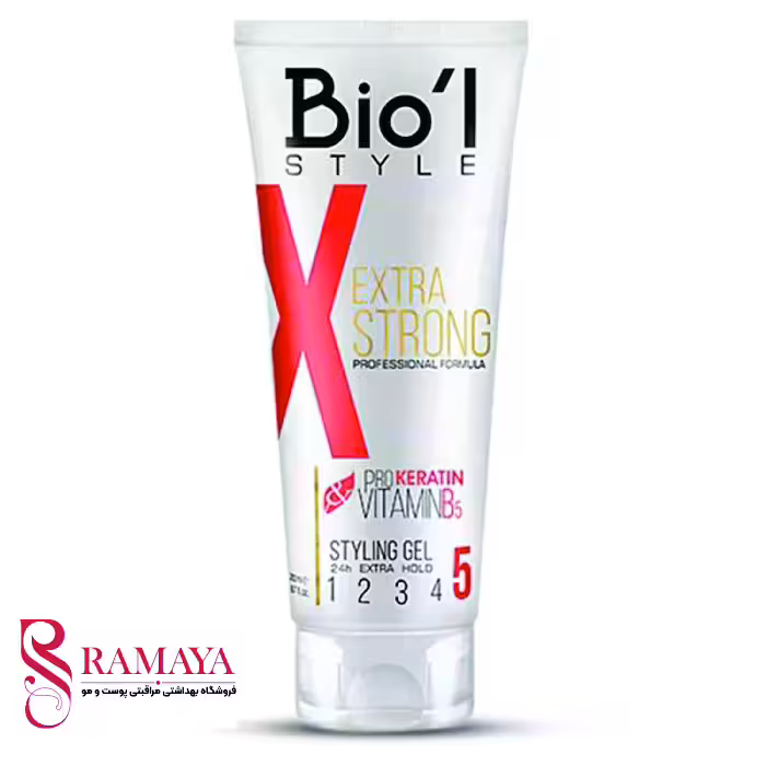 ژل مو بیول مدل Extra Strong حجم 200 میلی لیتر