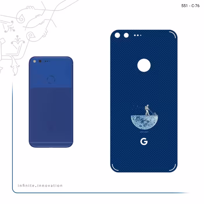 برچسب پوششی ماهوت مدل Minimal Gardener Astronaut مناسب برای گوشی موبایل گوگل Pixel XL