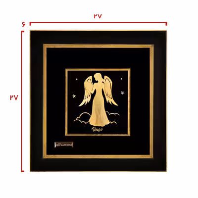تابلو طلا کوب مارک گلد طرح ماه تولد شهریور کد TS3D06