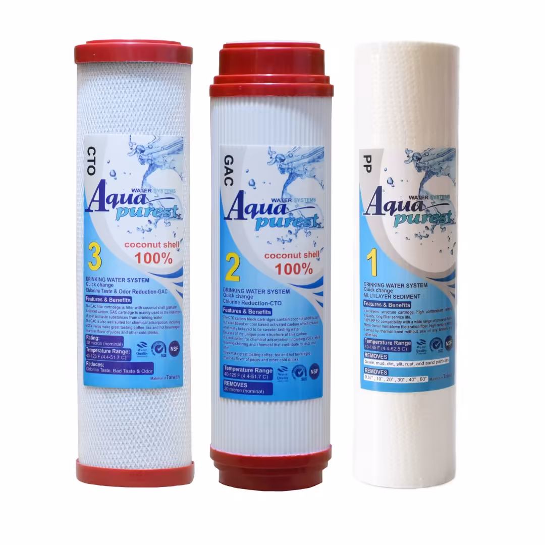 فیلتر دستگاه تصفیه آب آکوا پیورست مدل AQA-RED ALKALINE 06 مجموعه 6 عددی